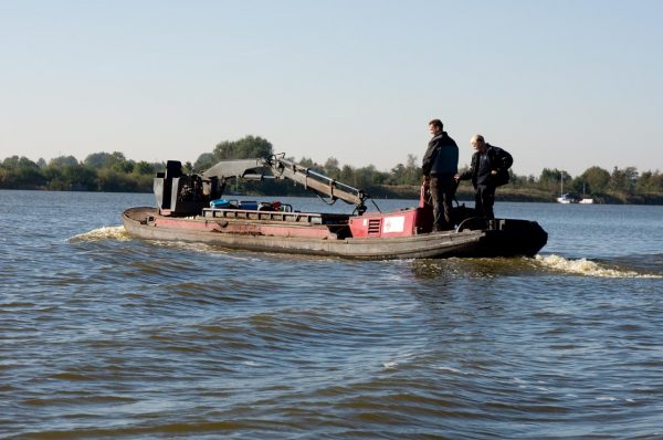 Jaarontheffing voor een werkboot met verbrandingsmotor